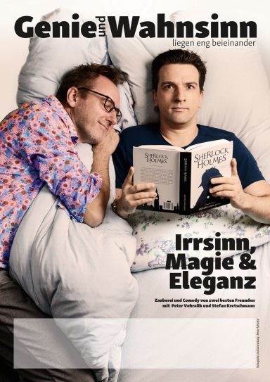Plakat Genie und Wahnsinn